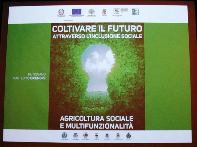 GAL: Convegno Agricoltura sociale e multifunzionalità 10 dic 2013