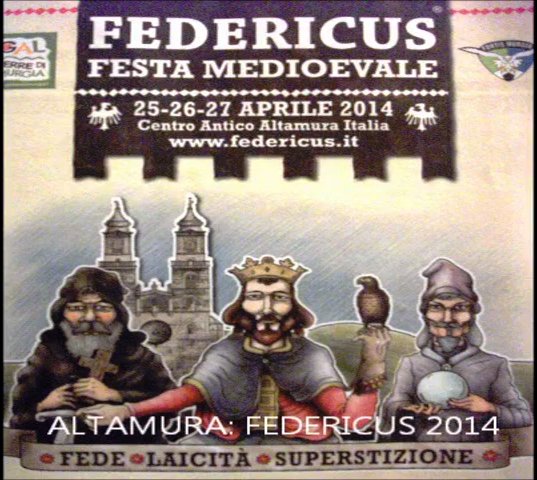 Progetto LAPIS- FEDERICUS Altamura 25.26.27.Aprile 2014