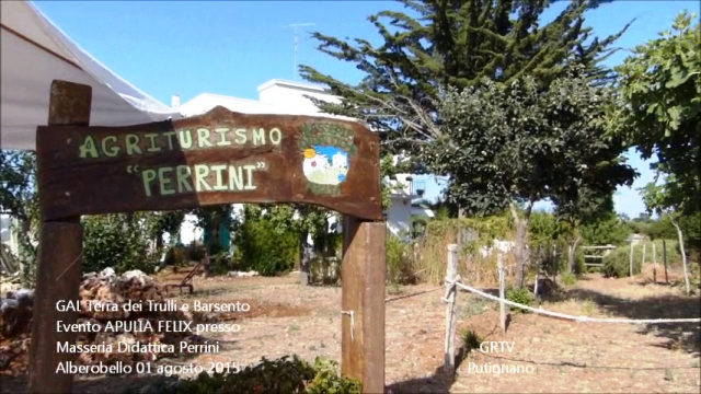 GAL Terra dei Trulli e Barsento APULIA FELIX evento masseria Didattica Perrini Alberobello